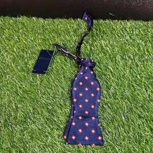 Cremieux Bow Tie Self Tie Geometric Pattern Adjustable Neck Formal Mens NWT